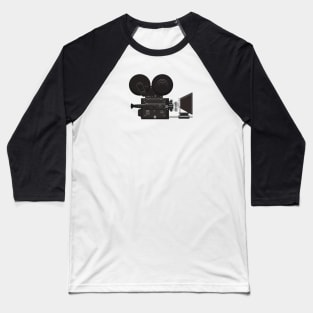 Vintage cinema camera Baseball T-Shirt